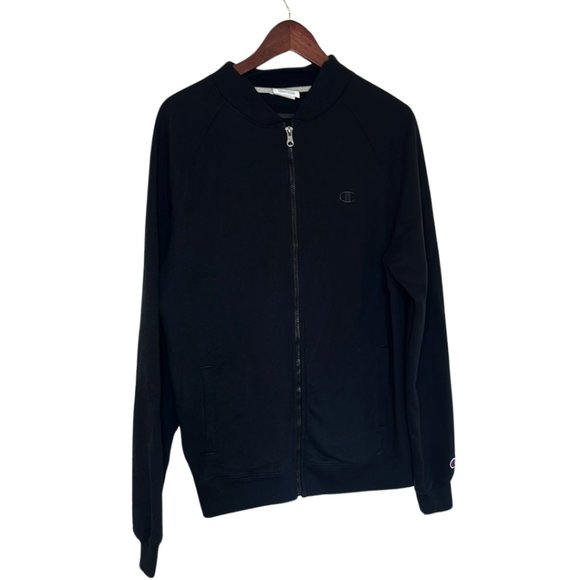 Champion Other - SOLD champion authentic black zip up sweatshirt size medium